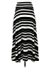 Gap Stripes Black Casual Skirt Size XS - photo 2