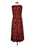 Tiana B. Animal Print Orange Casual Dress Size M - photo 2