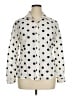 Boden 100% Cotton Polka Dots Ivory Long Sleeve Blouse Size 14R - photo 1