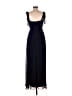 Dessy Collection 100% Polyester Black Blue Cocktail Dress Size 6R - photo 2