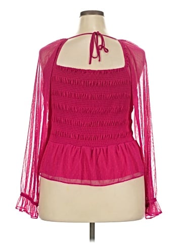 LC Lauren Conrad Long Sleeve Blouse (view 2)