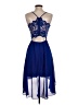 B. Smart 100% Polyester Blue Cocktail Dress Size 1 - photo 2