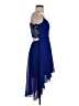 B. Smart 100% Polyester Blue Cocktail Dress Size 1 - photo 4