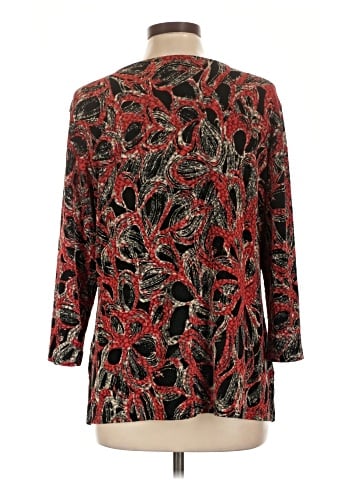 JM Collection 3/4 Sleeve Blouse (view 2)