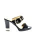 Coach 100% Leather Black Heels Size 5 1/2 - photo 1