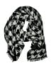 MICHAEL Michael Kors Houndstooth Black Scarf One size - photo 1