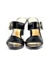 Coach 100% Leather Black Heels Size 5 1/2 - photo 2