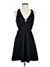 Express Solid Black Cocktail Dress Size 8 - photo 1