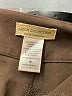 Moon Collection Solid Brown Shorts Size M - photo 3