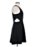 Express Solid Black Cocktail Dress Size 8 - photo 4