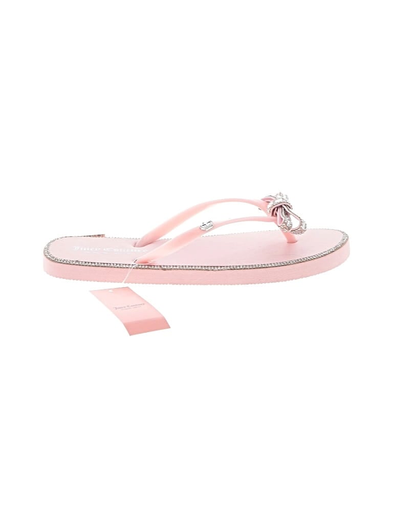 Juicy Couture Flip Flops In Pink