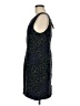 JM Studio 100% Silk Graphic Black Cocktail Dress Size 6 - photo 5