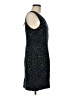 JM Studio 100% Silk Graphic Black Cocktail Dress Size 6 - photo 4