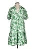 THML 100% Polyester Green Casual Dress Size M - photo 1