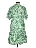 THML 100% Polyester Green Casual Dress Size M - photo 2