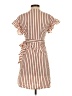 Vero Moda Stripes Ivory Brown Casual Dress Size XS - photo 2