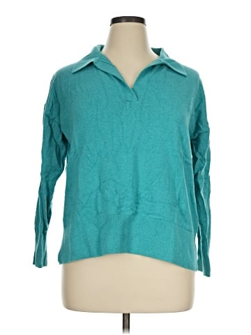 L.L.Bean 3/4 Sleeve Button-Down Shirt (view 1)