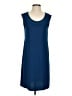 R&M Richards Solid Blue Casual Dress Size S - photo 1