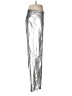 Karen Kane 100% Polyurethane Metallic Silver Casual Pants Size M - photo 4