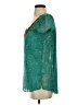 Sachin + Babi Teal Short Sleeve Blouse Size 4 - photo 5