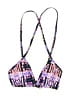 Assorted Brands Print Purple Swimsuit Top Size S - photo 1
