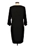 Chico's Solid Black Casual Dress Size Lg (2) - photo 2