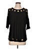 Belldini Black 3/4 Sleeve Top Size L - photo 1