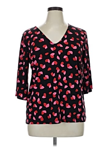 MICHAEL Michael Kors 3/4 Sleeve T-Shirt (view 1)