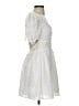 Lulus 100% Polyester White Cocktail Dress Size S - photo 4