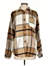 Assorted Brands 100% Polyester Plaid Brown Jacket Size S - photo 1