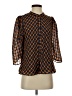 Eva Franco Orange 3/4 Sleeve Blouse Size 4 - photo 1