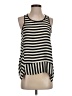 Monteau 100% Polyester Black Sleeveless Top Size S - photo 1