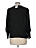 Aqua 100% Polyester Black 3/4 Sleeve Blouse Size M - photo 2