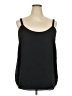 Bar III 100% Polyester Black Tank Top Size 2X - photo 1