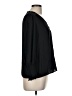 Aqua 100% Polyester Black 3/4 Sleeve Blouse Size M - photo 4