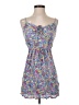 Billabong Floral Blue Casual Dress Size S - photo 1