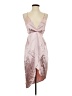 Lulus Metallic Pink Cocktail Dress Size S - photo 1