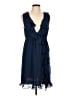 Max Studio 100% Polyester Blue Cocktail Dress Size L - photo 1