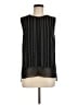 Vince. Black Sleeveless Blouse Size M - photo 1