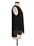 Vince. Black Sleeveless Blouse Size M - photo 4