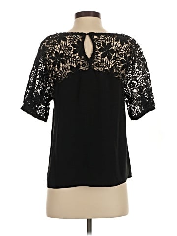 Ultra Pink Short Sleeve Blouse (view 2)