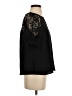 Ultra Pink 100% Polyester Black Short Sleeve Blouse Size S - photo 4