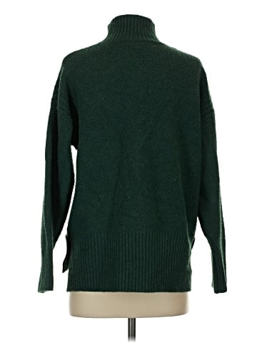 Flat White Turtleneck Sweater (view 2)