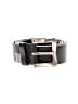 Unbranded 100% Leather Black Leather Belt Size M - photo 1