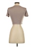 Lovers + Friends Tan Short Sleeve Turtleneck Size XS - photo 2