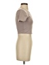 Lovers + Friends Tan Short Sleeve Turtleneck Size XS - photo 4