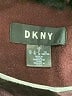 DKNY Burgundy Wool Coat Size 16 - photo 6