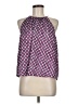 Lou & Grey Purple Sleeveless Blouse Size M - photo 1