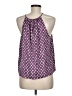 Lou & Grey Purple Sleeveless Blouse Size M - photo 2