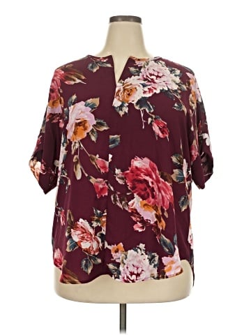 Moa U.S.A. Short Sleeve Blouse (view 1)